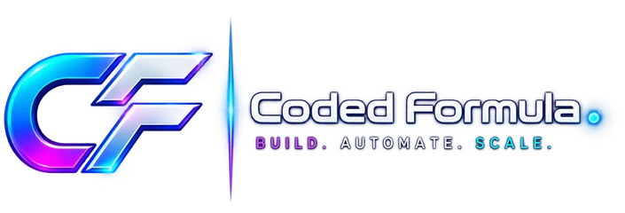 Coded Formula. Build. Automate. Scale.
