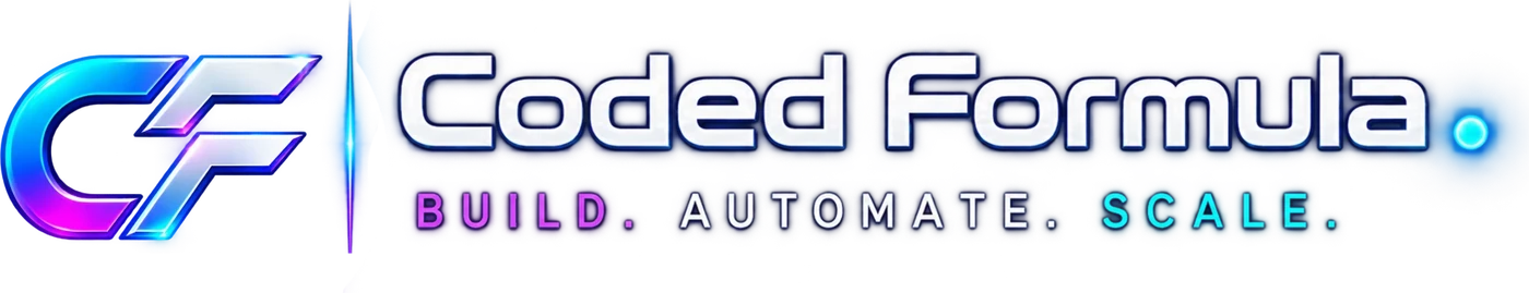 Coded Formula. Build. Automate. Scale.